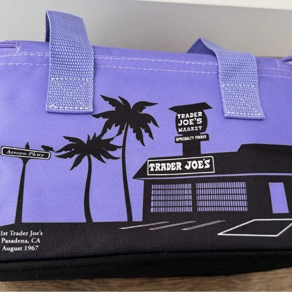 Trader Joe's Viral Mini Insulated Lunch Bags - Purple - Picture 6 of 9